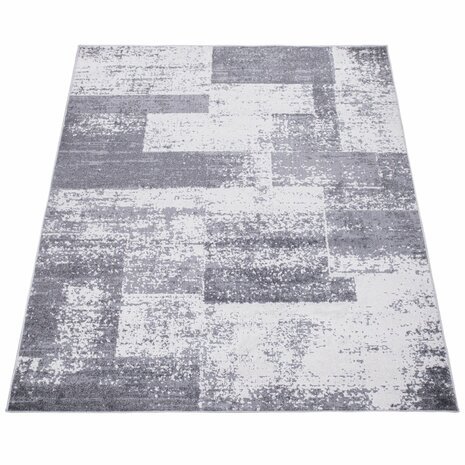 Design vloerkleed BREMEN 873 kleur grijs