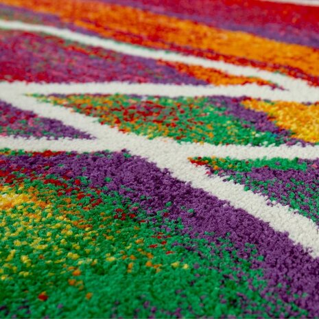 Multicolor vloerkleed BERLIJN 902