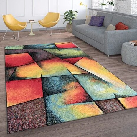 Multicolor vloerkleed PICASSO 758