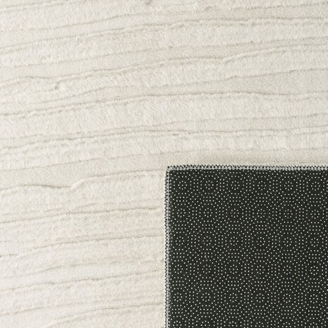 Effen creme karpet of vloerkleed SKY 527