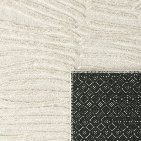 Effen creme karpet of vloerkleed SKY 525