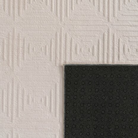 Effen creme karpet of vloerkleed SKY 523  