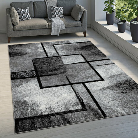 Modern vloerkleed MARCO 107 kleur grijs