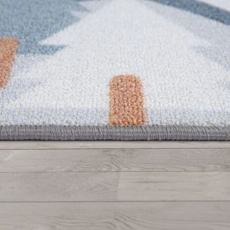 Kinder vloerkleed of karpet KIDDY 574 kleur creme