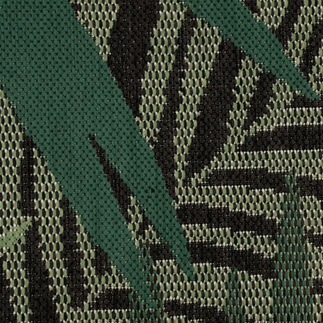 Outdoor vloerkleed of karpet ANNE kleur zwart 534