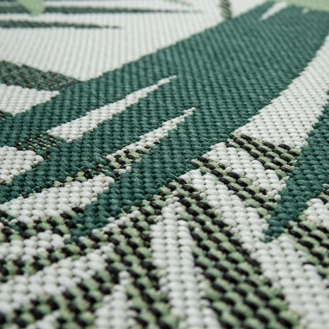 Outdoor vloerkleed of karpet ANNE kleur groen 534