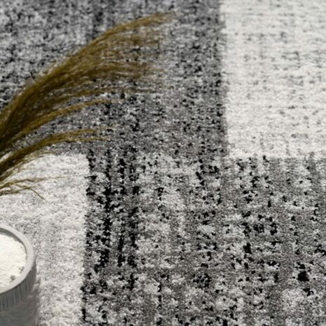 Modern vloerkleed of karpet ARIZONA  kleur turquoise 075
