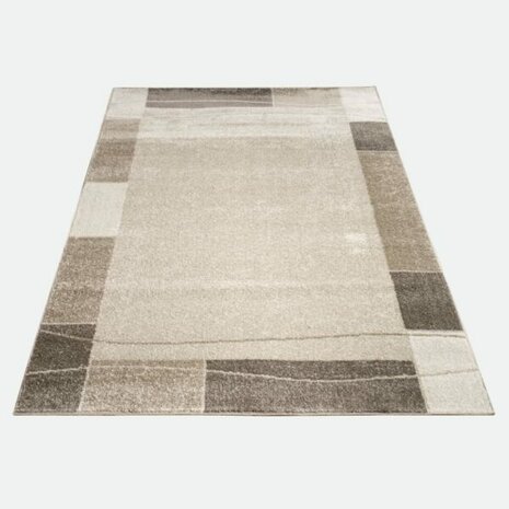 Modern vloerkleed of karpet ARIZONA  kleur bruin 054