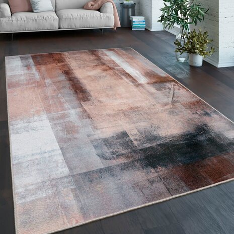 Modern vloerkleed of karpet DANIA kleur multicolor 932