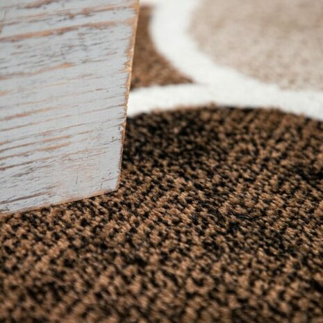 Vloerkleed of karpet TUNDRA kleur beige 166