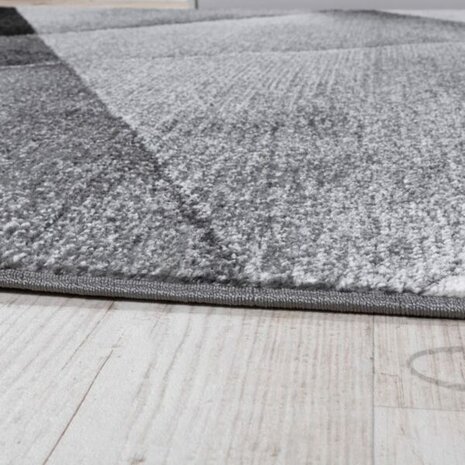 Vloerkleed of karpet LINDY kleur grijs 922