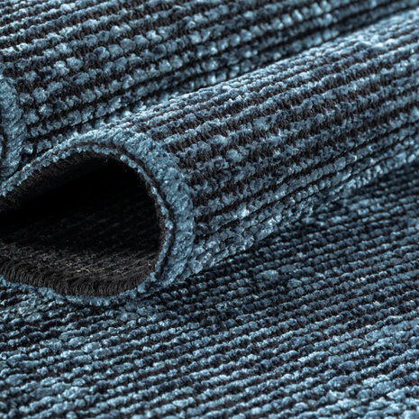 Blauw vloerkleed Ambiente  