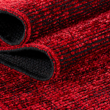 Rood vloerkleed Ambiente  